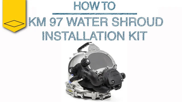 Kirby Morgan Water Shroud Kit for KM 97 Helmets on Vimeo
