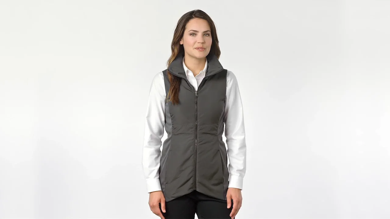 Port Authority ® Ladies Collective Insulated Vest. L903 on Vimeo