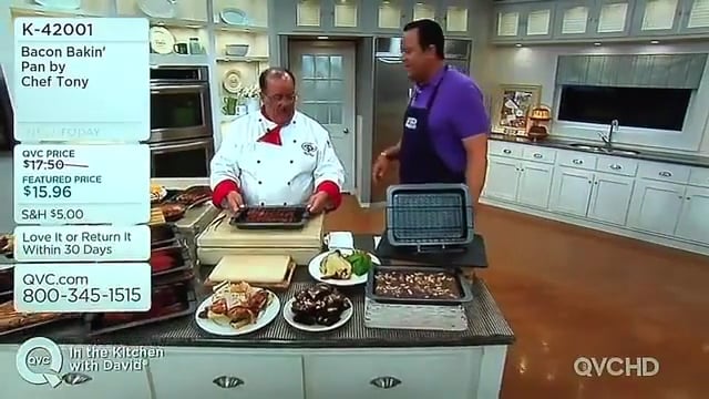 Chef Tony Bacon Baker on QVC