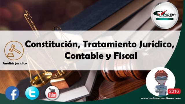 Constitución, Tratamiento Jurídico, Contable y Fiscal de Sociedades y Asociaciones Civiles (Análisis integral).