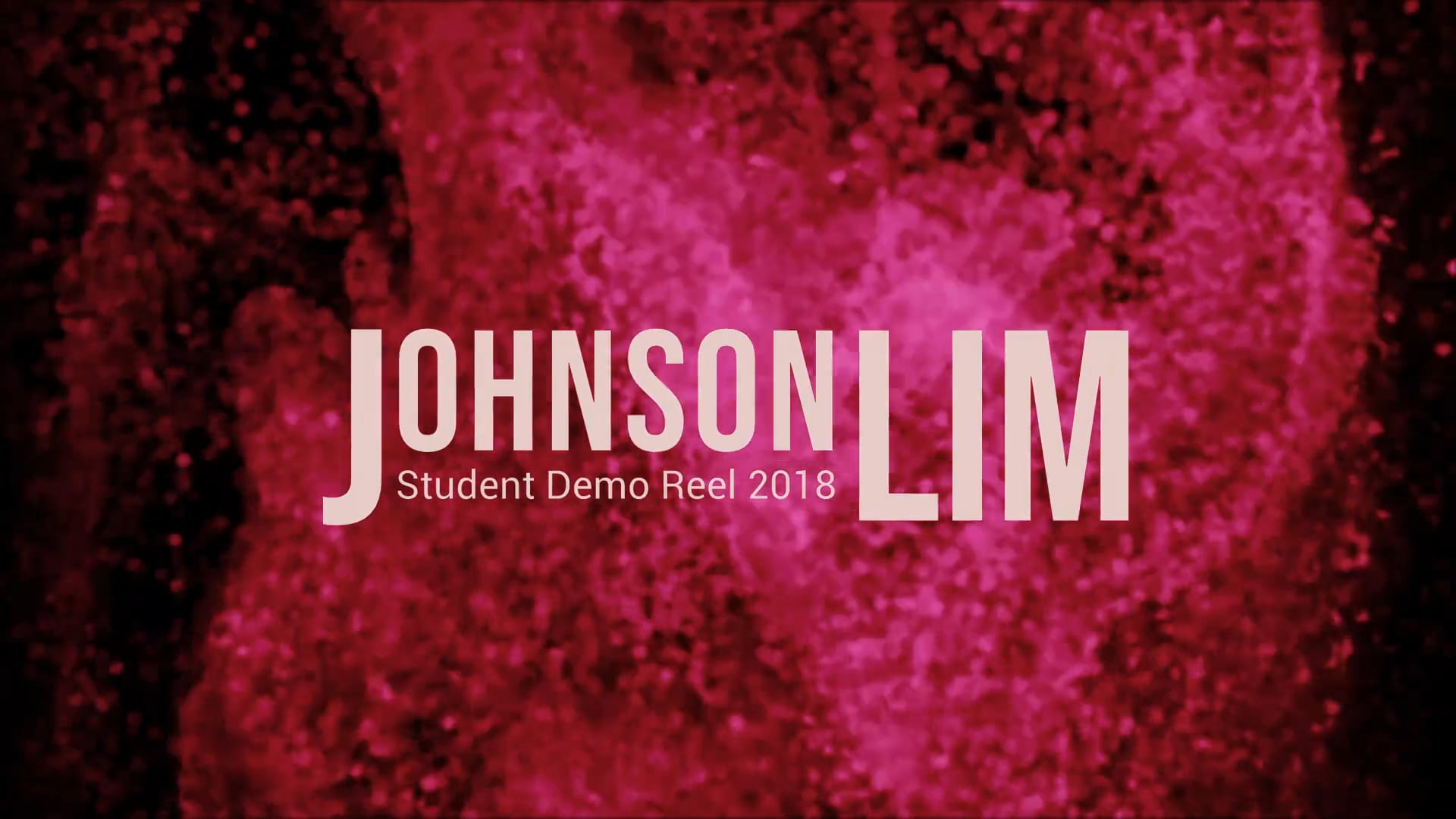 Johnson Lim Show Reel 2018 (Updated)