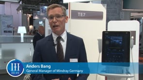 In which areas is Mindray especially successful in Germany, I-I-I Video with Anders Bang