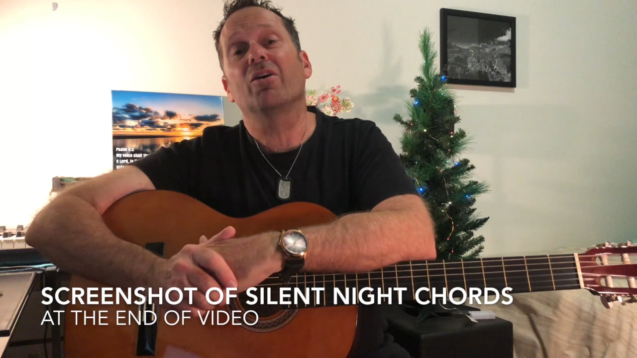 How To Play Silent Night On Guitar On Vimeo