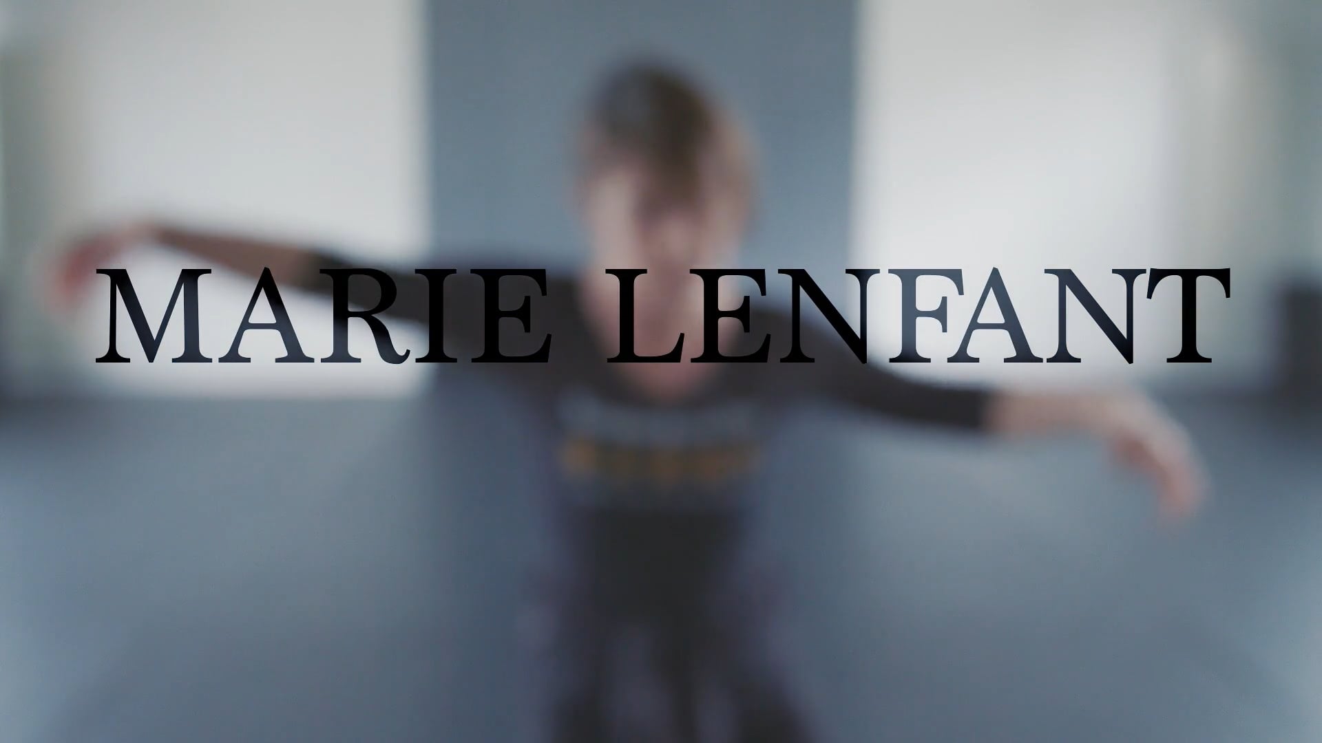 PORTRAIT DE MARIE LENFANT