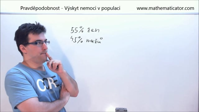 Pravděpodobnost - Výskyt nemoci v populaci 2.10.2014