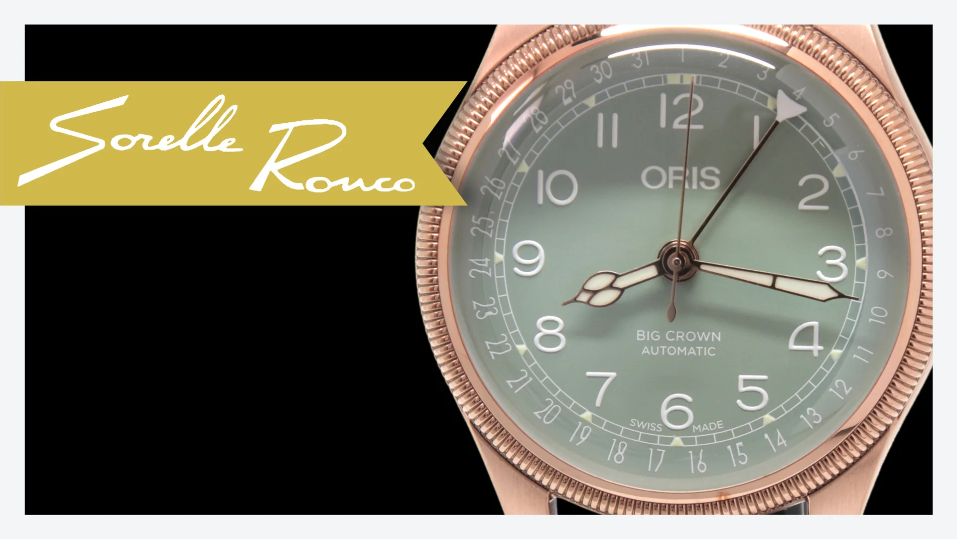 Oris hotsell bronze 36mm