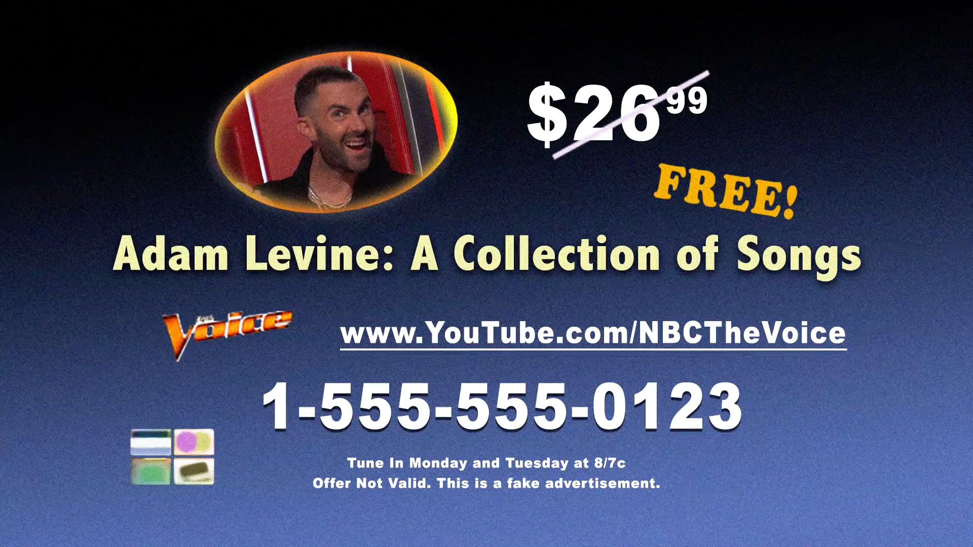 The Voice: Adam Levine "A Collection of Songs"