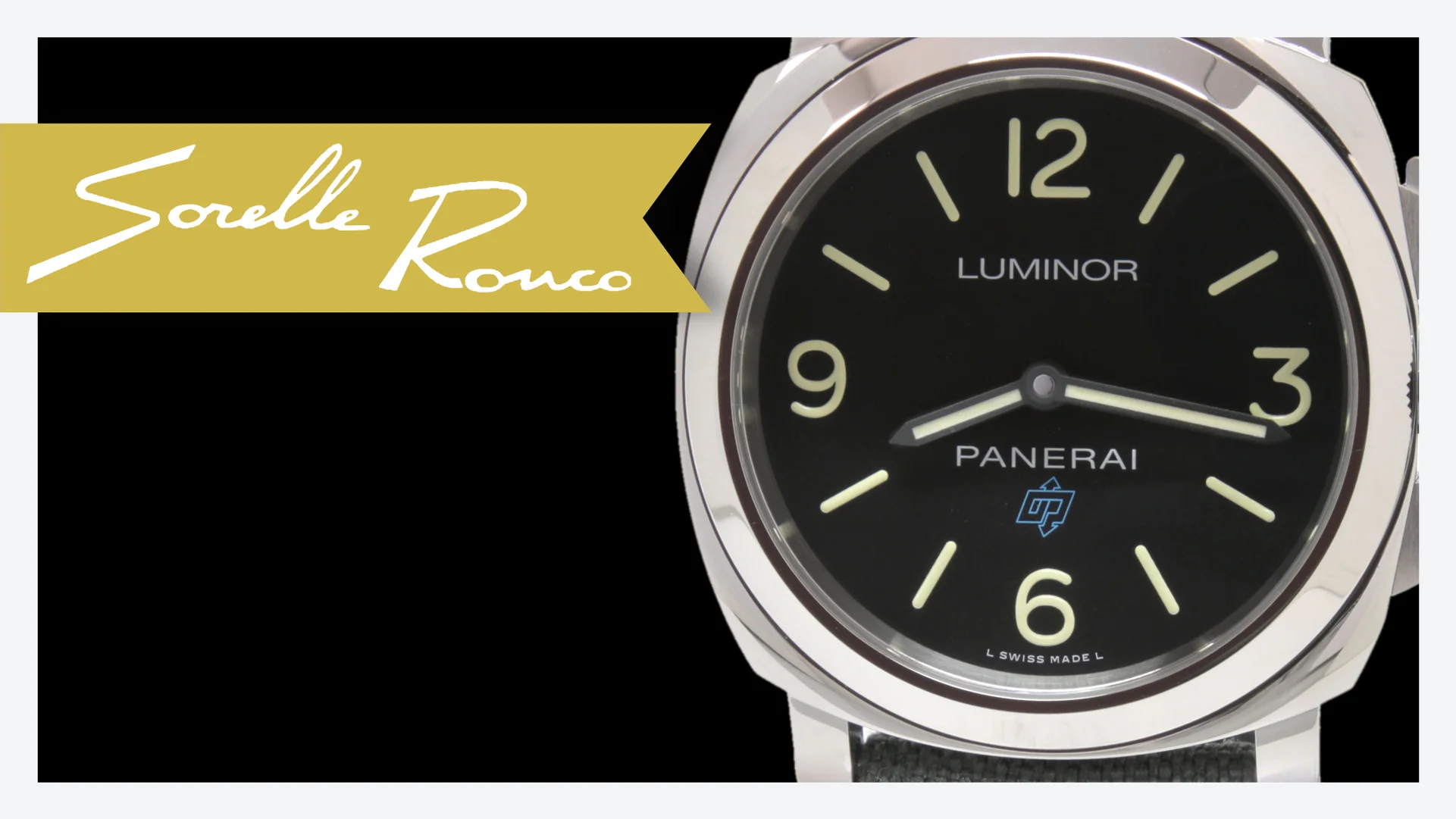 Panerai Luminor Marina Base Logo Blue 3 Days 44mm