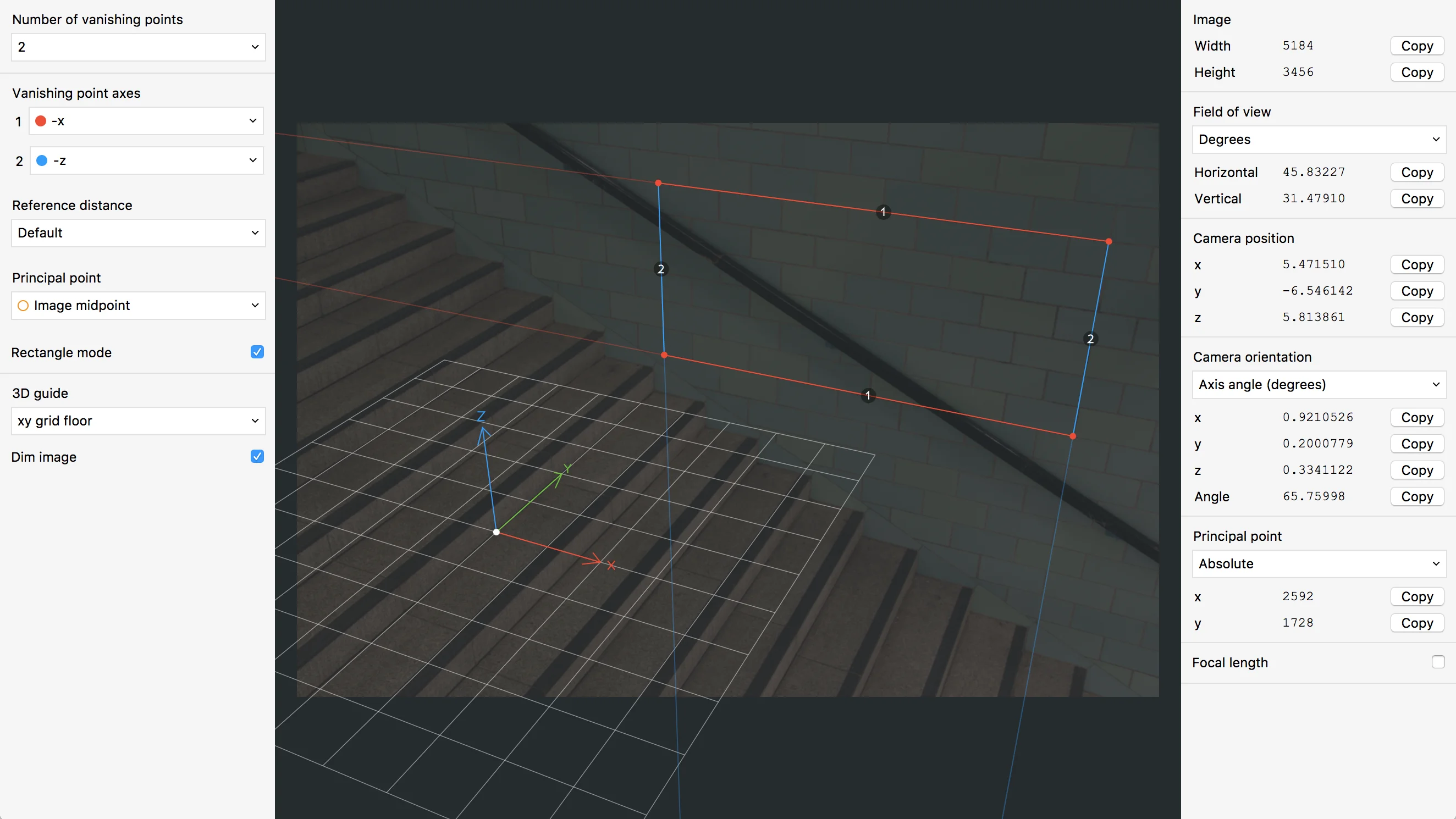 Mode guide. Fspy. Camera Match Blender. Fspy примеры. Fspy объект.