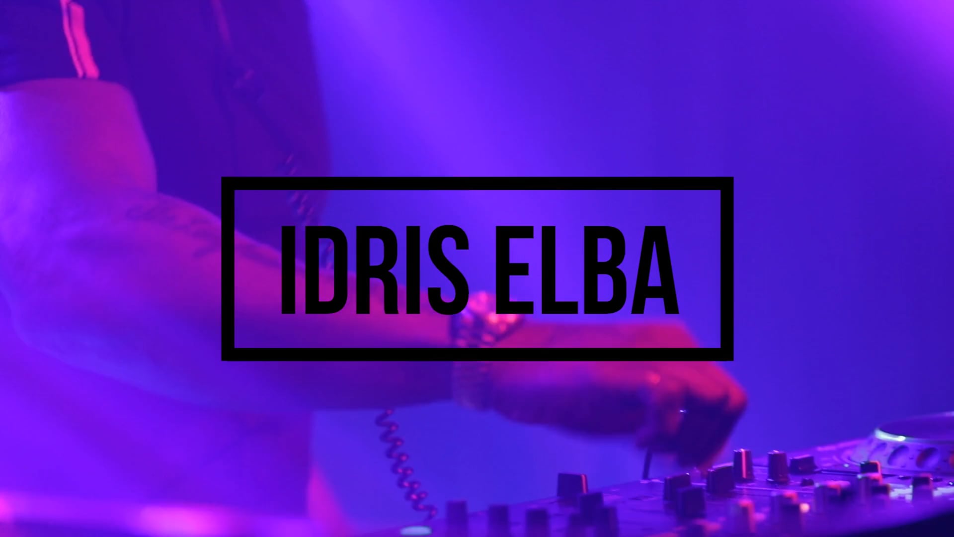 The Arts Club // Idris Elba