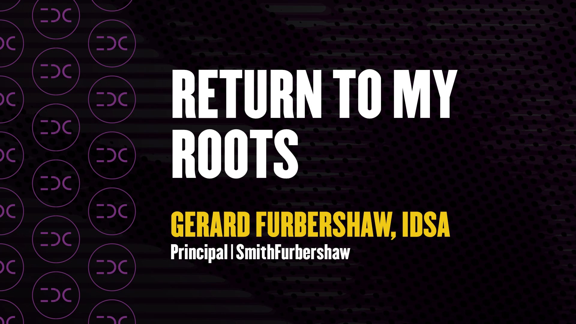 Gerard Fubershaw at IDC 2018