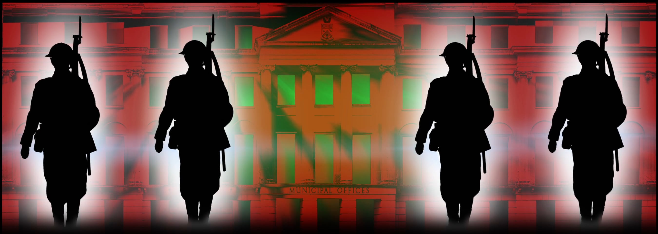 Official Video - Projection Mapping - Cheltenham Remembers Municipal Offices Projection