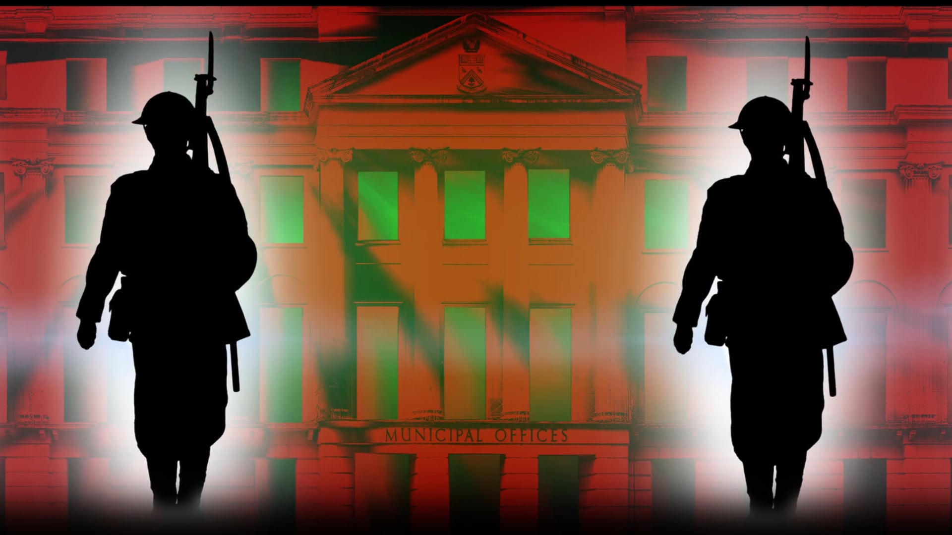 Official Video - Projection Mapping - Cheltenham Remembers Municipal Offices Projection