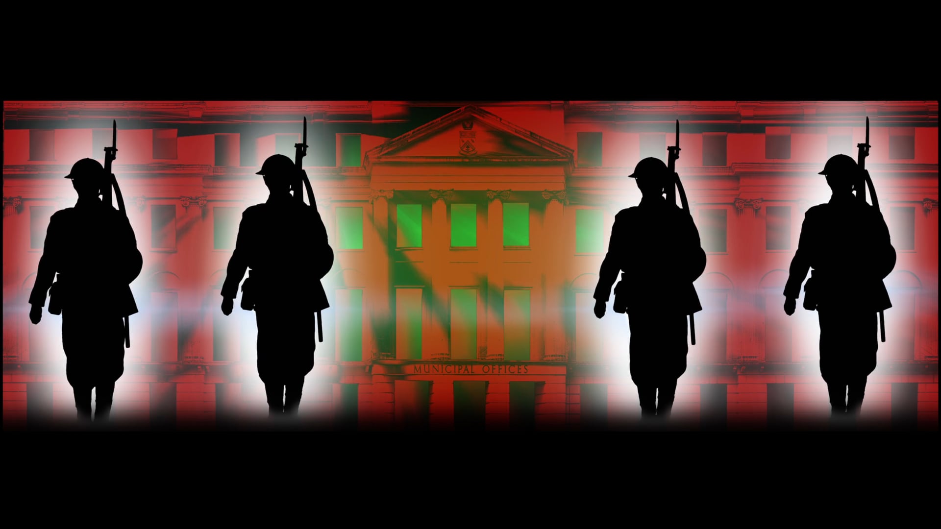 Official Video - Projection Mapping - Cheltenham Remembers Municipal Offices Projection