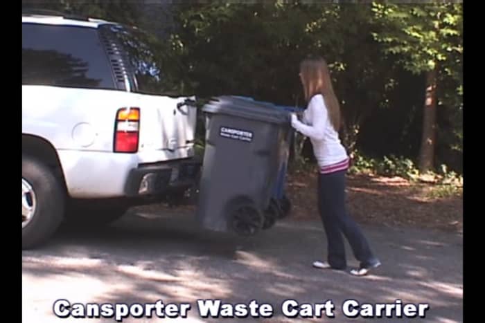 Cansporter Trash Cart Carrier