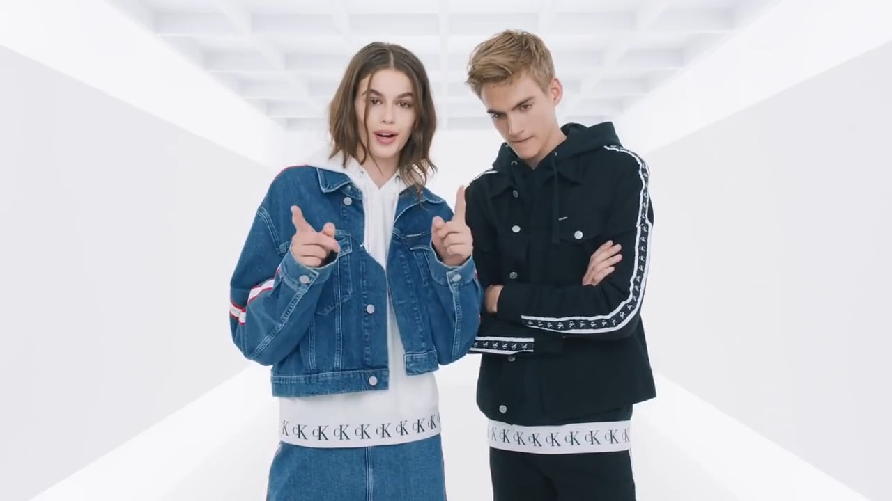 Calvin Jeans x Zalando I & Presley Gerber II on