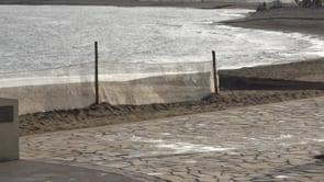 L'Ajuntament instal·la xarxes protectores a les platges