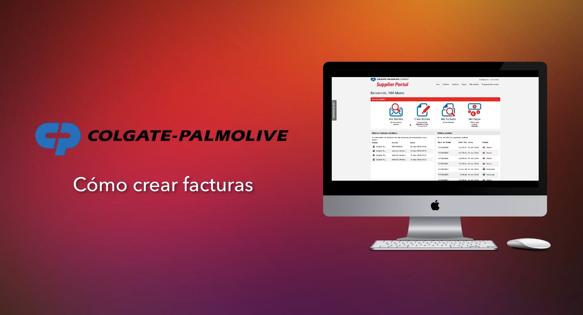 Colgate-Palmolive - How To Create Invoices - Cómo crear facturas (LATAM ...