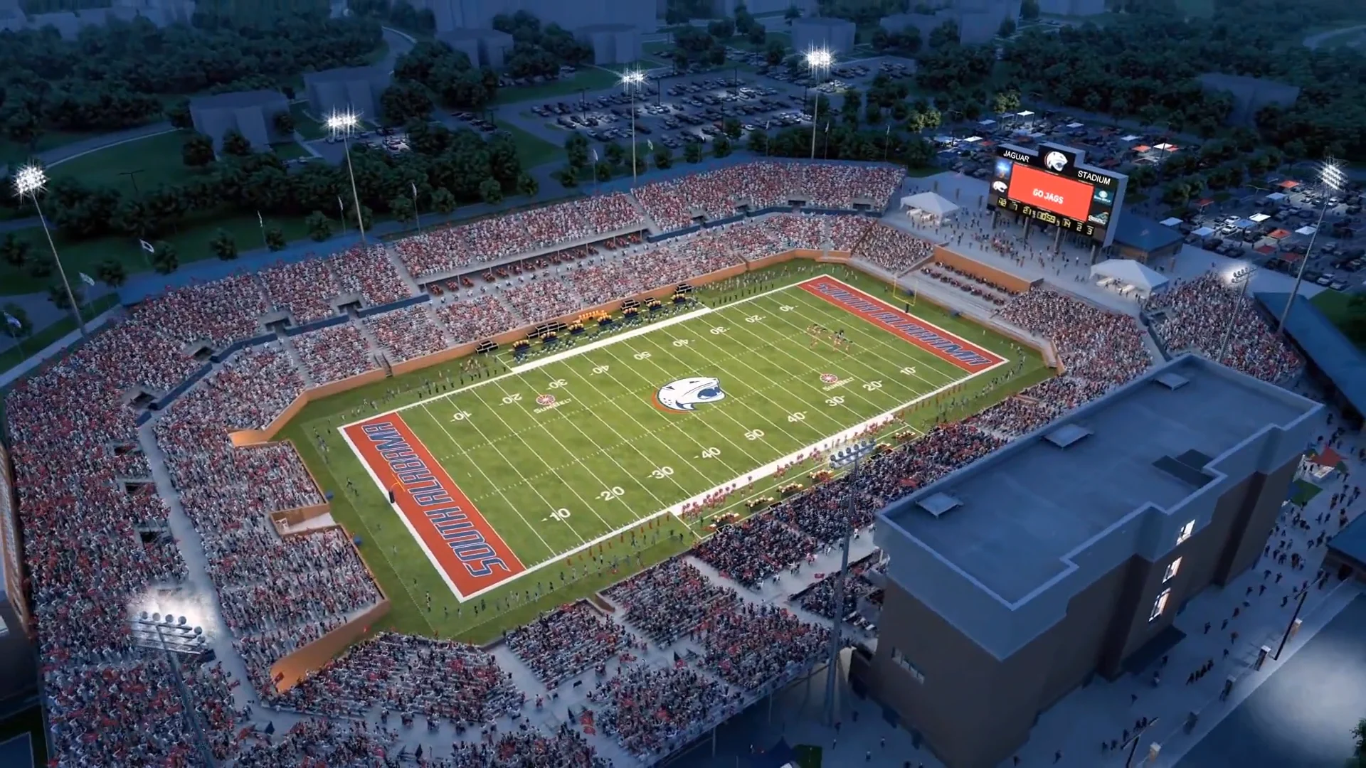 South alabama 2024 football stadium