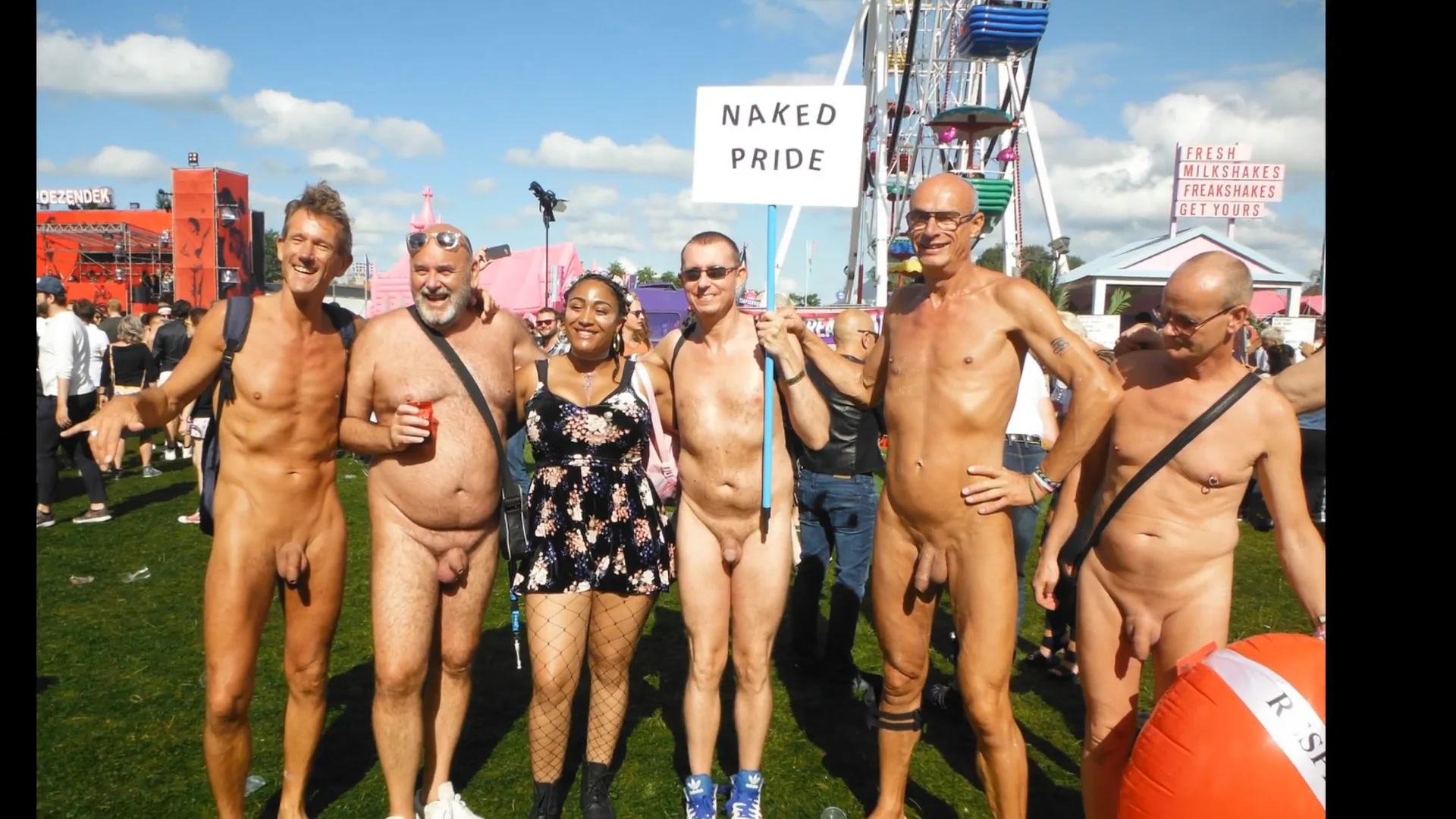 Naked Pride @Milkshake Festival 2017