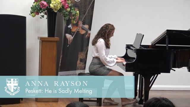 Anna Rayson – He is Sadly Melting