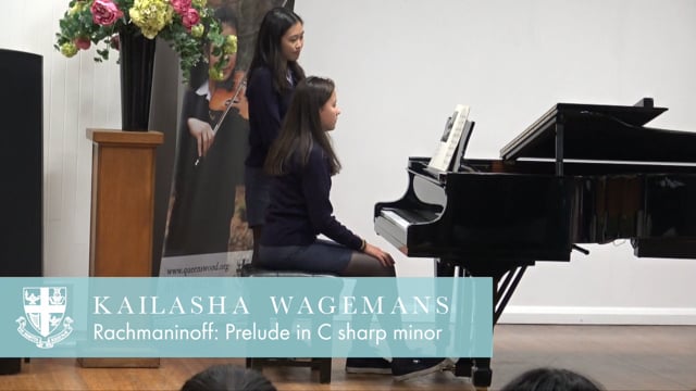 Kailasha Wagemans – Rachmaninoff: Prelude in C sharp minor