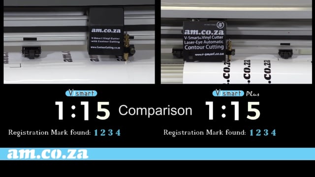 V-Smart Semi-Automatic Contour Cutting and V-Smart Plus Full-Automatic Contour Cutting Comparison