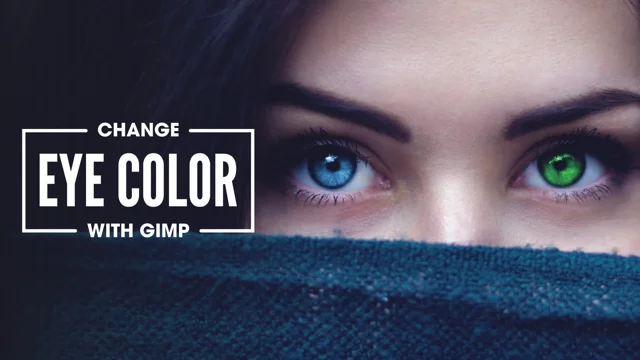 How to Change Eye Color in GIMP (A Simple 3-Step Guide)