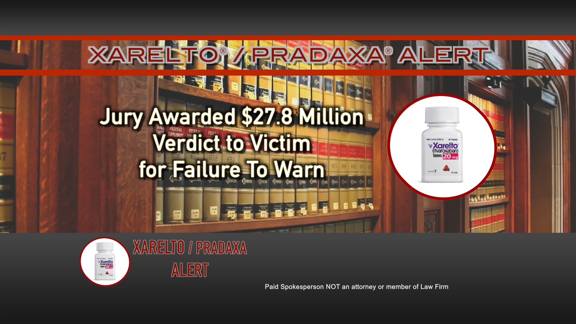 Xarelto Alert CLMXP60