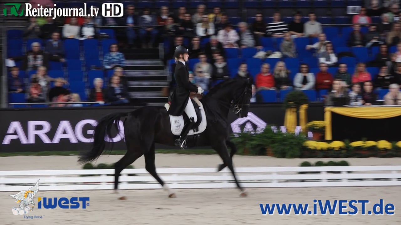 German Masters Stuttgart 2018, Finale iWEST Dressur Cup - www.iWEST.de