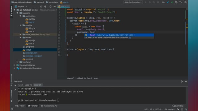 Create New Users - Go Full-Stack With Node.js, Express, and MongoDB ...