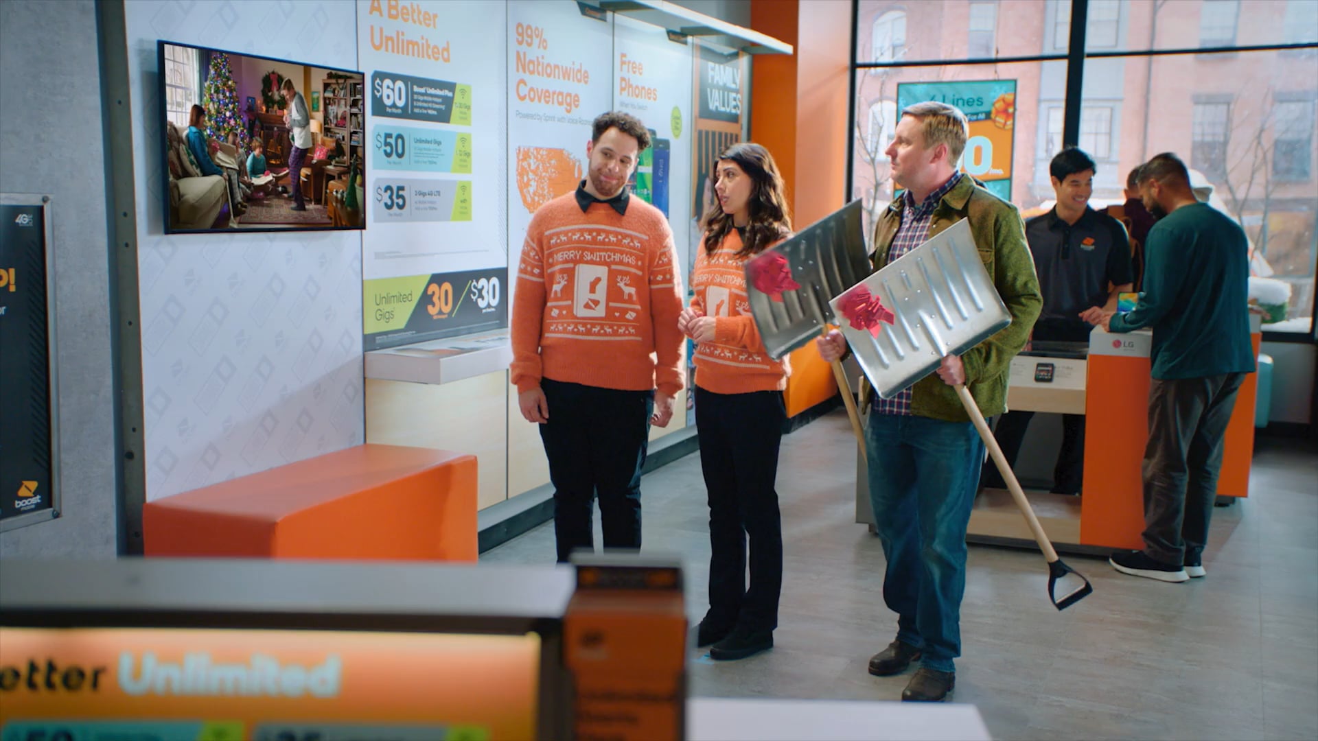 Boost Mobile                                     'A Switchmas Miracle'