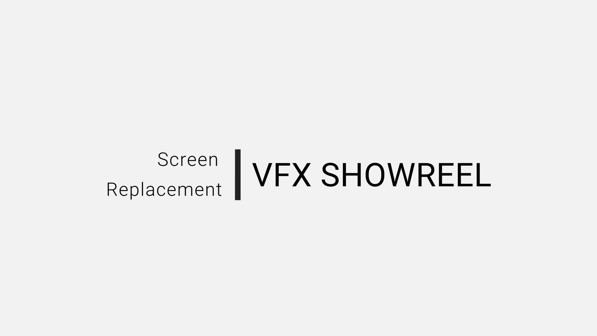 Screen Replacement Showreel on Vimeo