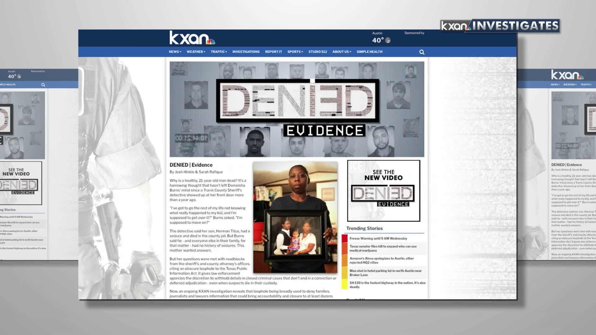 DENIED | Digital Project (DENIED Evidence) on Vimeo