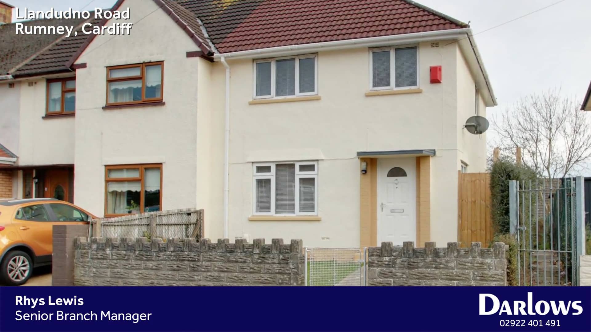 Rumney, 3 Bed End of Terraced House in Llandudno Road, Rumney, Cardiff