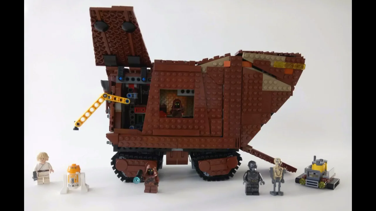 Lego star best sale wars sandcrawler 2018