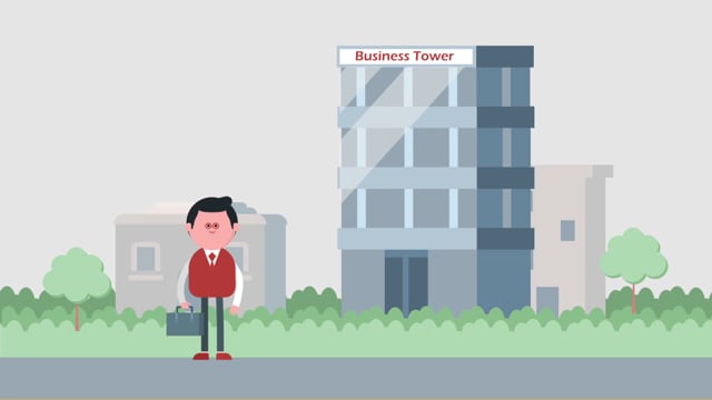 Business Tower AD - Motion Graphic