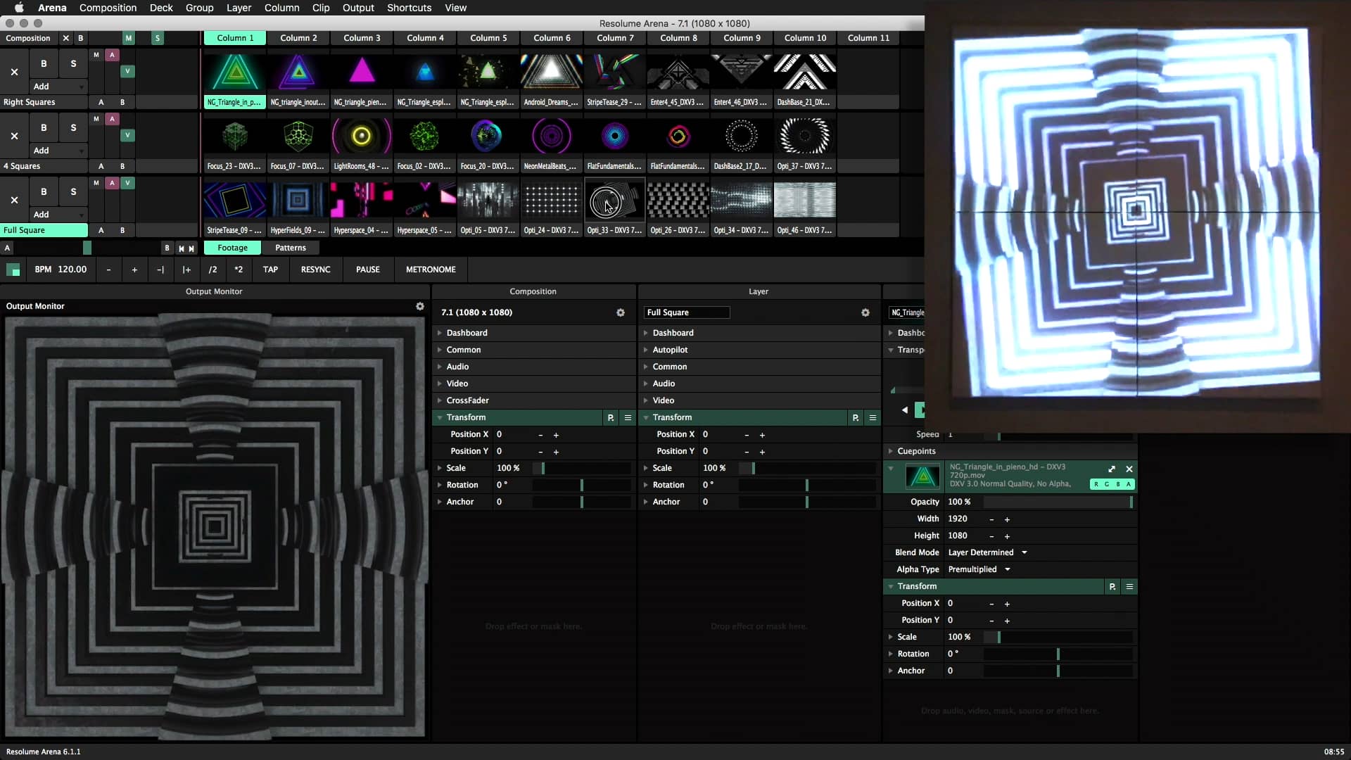 Resolume Video Training 7.1 Input Mapping on Vimeo