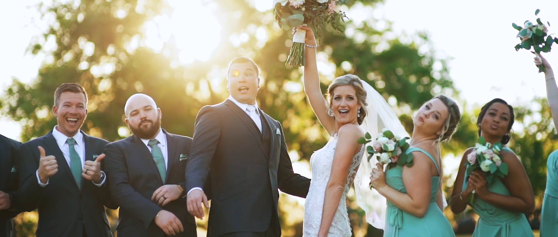 Video thumbnail for St. Patrick's Day Lake Mary Wedding | Leah & Fitz