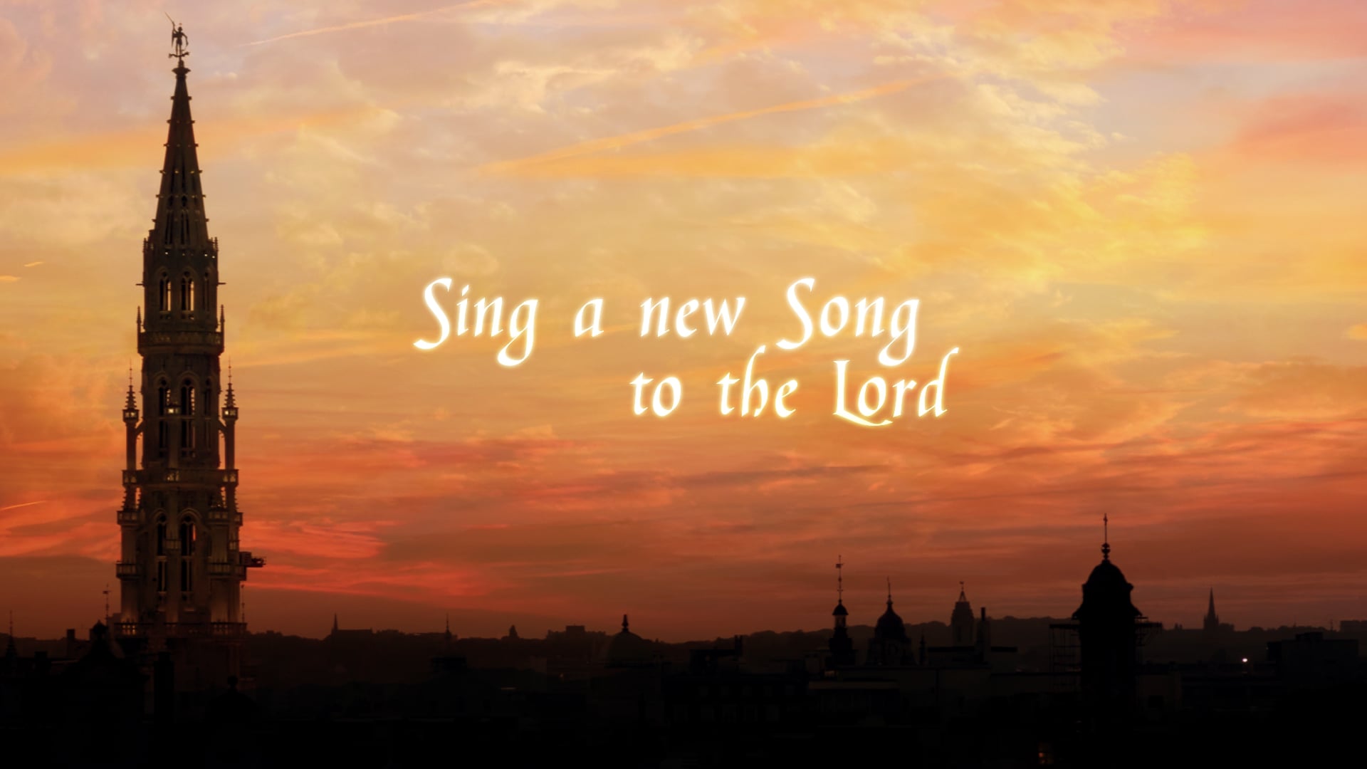 Sing a new Song to the Lord - Clamavi Ensemble