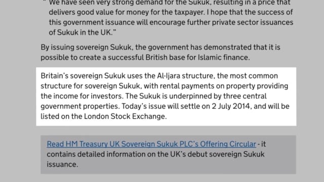 Introduction to Sukuk Structure