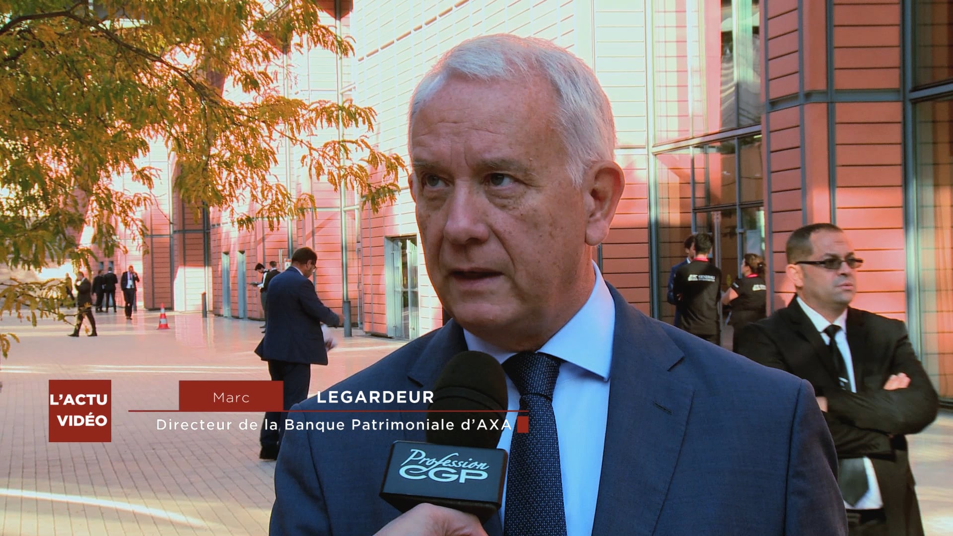 PATRIMONIA / ITW Marc LEGARDEUR - BANQUE PATRIMONIALE AXA