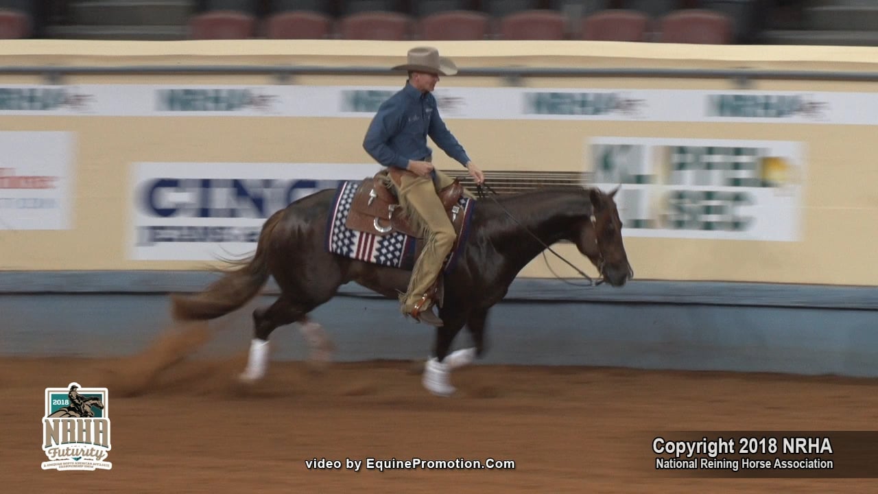 2018 NRHA Futurity - Nathan Piper - Patriot - first go second section - 222  1:2