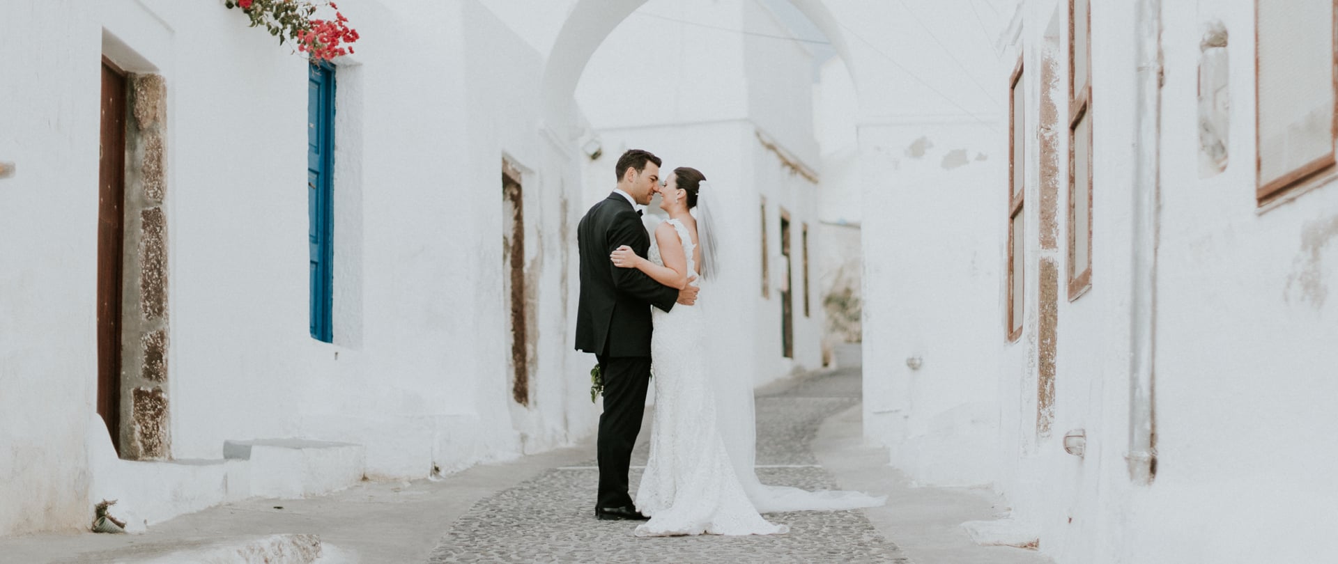 Jessica & David Wedding Video Filmed at Santorini, Greece