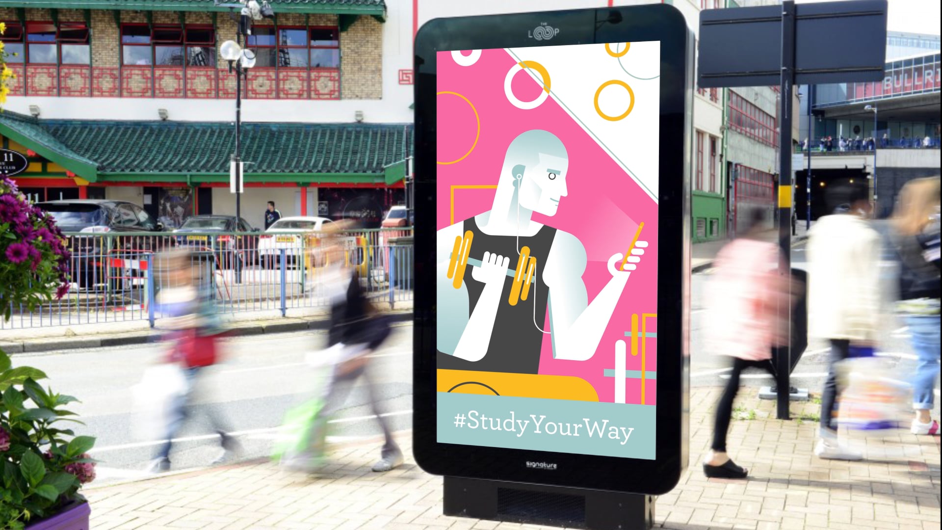 Open Study College Digital Billboards