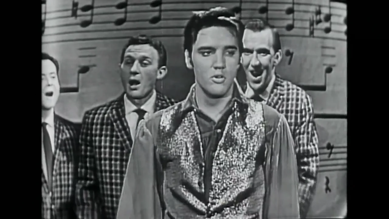 1957! Two Clips of Elvis Presley as he took to the Ed Sullivan Show stage  for (1)