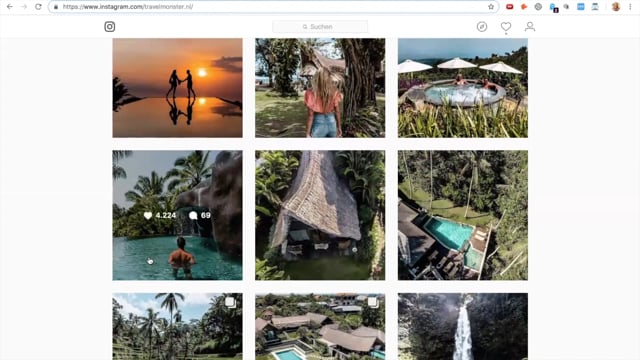 Eindruck; Harmonie; Gestaltung der Profilseite