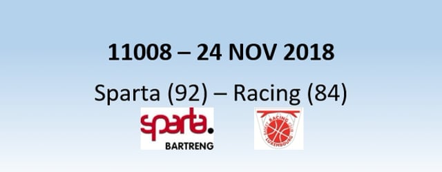 N1H 11008 Sparta Bertrange (92) - Racing Luxembourg (84) 24/11/2018