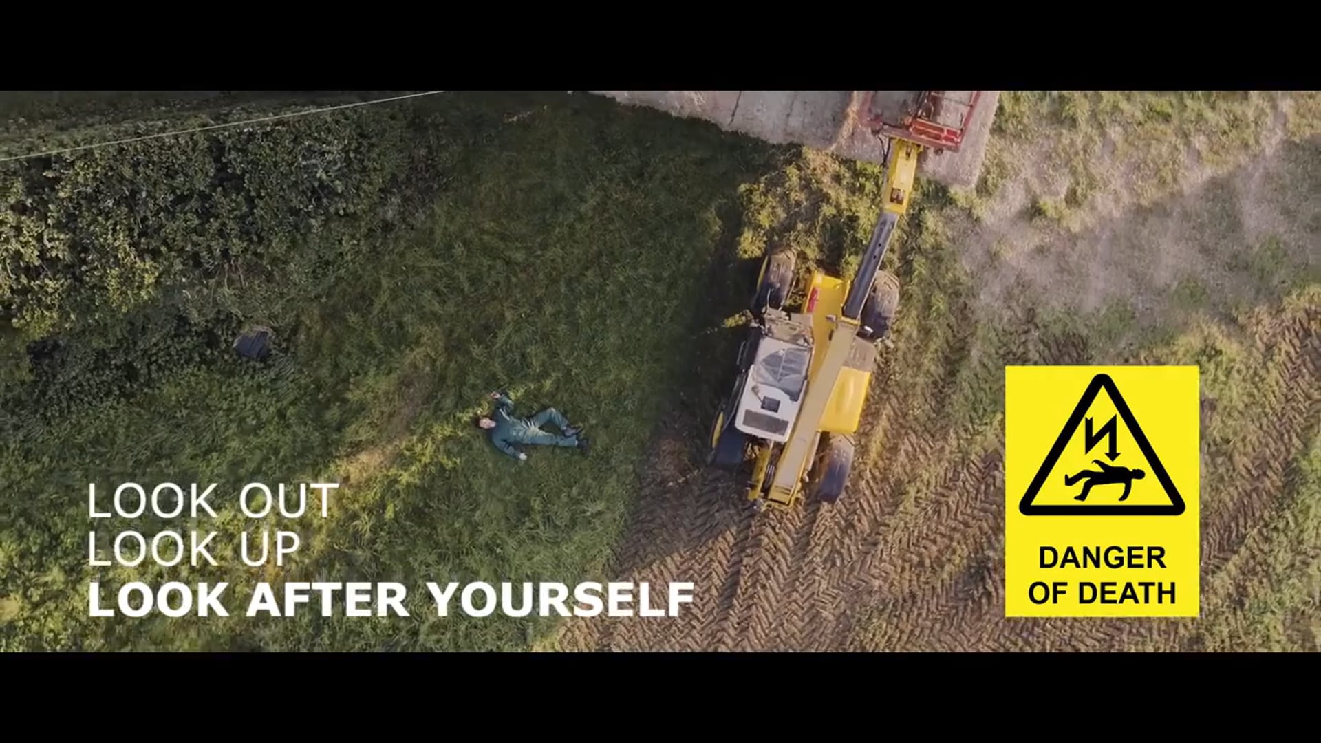 Look Out Look Up - Overhead Lines Safety Film