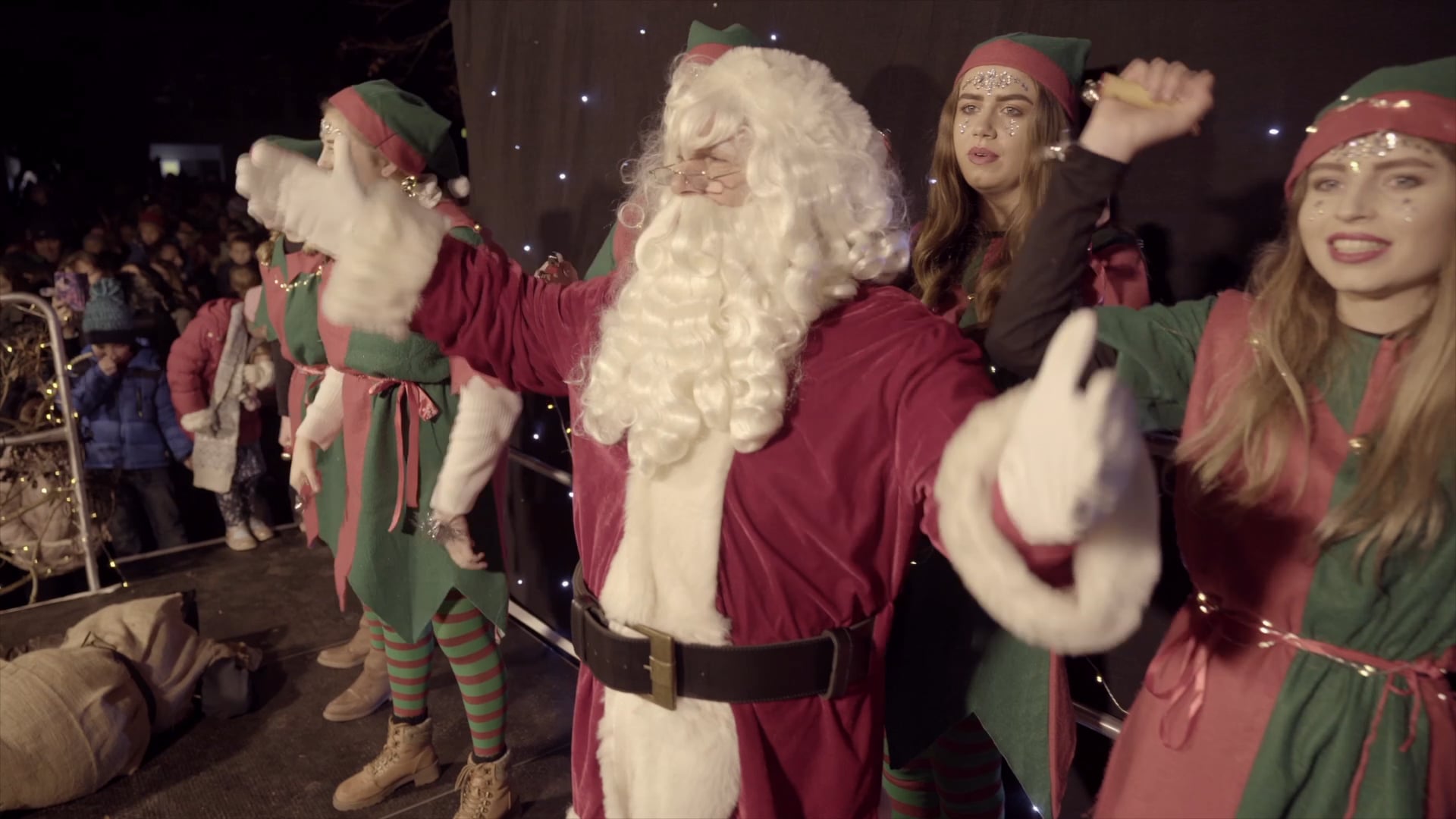 White Witch in Cheltenham CHRISTMAS LIGHTS 2018